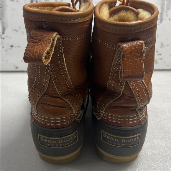 Women's Bean Boots, 8" Shearling-Lined Insulated Womans Sz 8 M - Picture 7 of 12